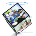 Plastic Revolving photo cube